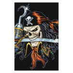 Skull Pirate with Sword and Hook by Al Rio flyers