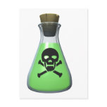 Skull Poison Bottle postcards