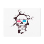 Skull Post Card