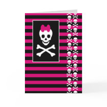Skull Princess Cards