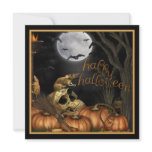Skull, Rats and Pumpkin Halloween Party Invitation