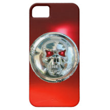 SKULL RIDERS MONOGRAM red