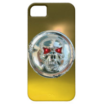 SKULL RIDERS MONOGRAM yellow