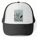 skull rocker mesh hats