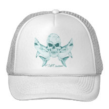 Skull Sharks by FishTs.com Hats