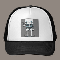 skull shirt hats