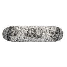 Skull. Skateboards