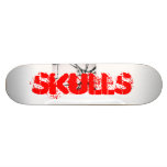 Skull skatebord custom skate board