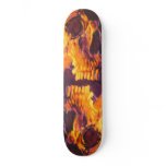 Skull skates skate board deck