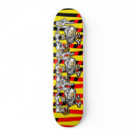 Skull Smoking Pipe skateboards