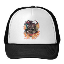 Skull + Snake Hat