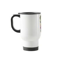 Skull Snake Roses Design Mug