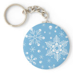 Skull Snowflakes keychains