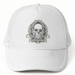 Skull Spade with gold hats