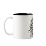 Skull Spade with gold mugs