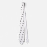 Skull Spade with gold ties