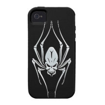 Skull Spider iPhone 4 Tough Case-Mate iPhone 4 Case