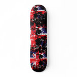 Skull Splatter Skateboard