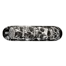Skull Stack Skateboard