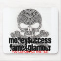 Skull Studded Mousepad