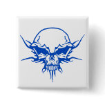 Skull Tattoo 2 buttons