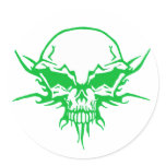 Skull Tattoo 3 stickers