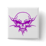 Skull Tattoo 5 buttons