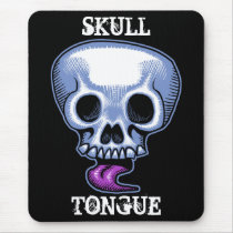 Skull Tongue mousepads