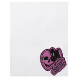 Skull Top Hat Gentleman Pink flyers