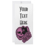 Skull Top Hat Gentleman Pink