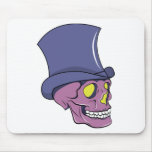 Skull ~ Top Hat Tattoo Skull Fantasy Art mousepads