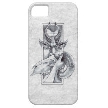 Skull Watch iPhone 5 Cover