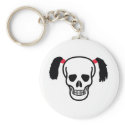 Skull With Bunches keychains