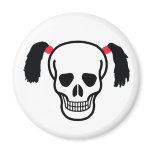 Skull With Bunches magnets