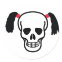 Skull With Bunches stickers