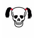 Skull With Bunches t-shirts