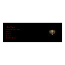 SkullAndBones Band Profile Card - Customised Business Card Templates