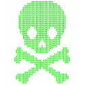 Skullduggery in Green t-shirts