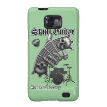 SkullGuitar2 Samsung Galaxy ケース