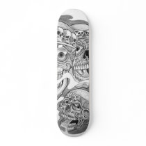 skulling skateboard decks