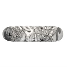skulling skateboard decks
