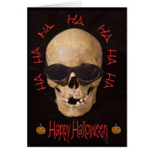 Skulloween Card