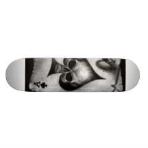 Skulls 1 skate board deck