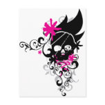 Skulls-and-Curls Post Card