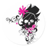 Skulls-and-Curls stickers
