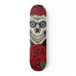 skulls and roses skateboards