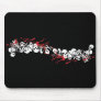 skulls and skeletons mouse pad