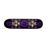 Skulls Argyle Skateboard
