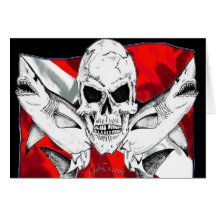 Skulls Collection by DiversDen Card