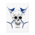 Skulls Collection by FishTs.com postcards